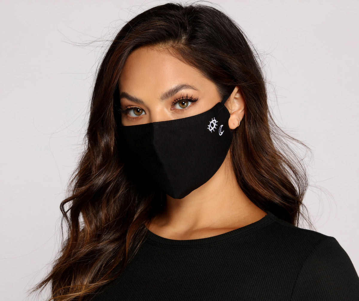 Desert Night Face Mask With Earloops