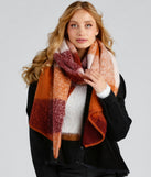 Cozy Season Brushed Plaid Scarf creates the perfect New Year’s Eve Outfit or new years dress with stylish details in the latest trends to ring in 2023!