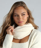 Cozy Up Long Chenille Fuzzy Scarf