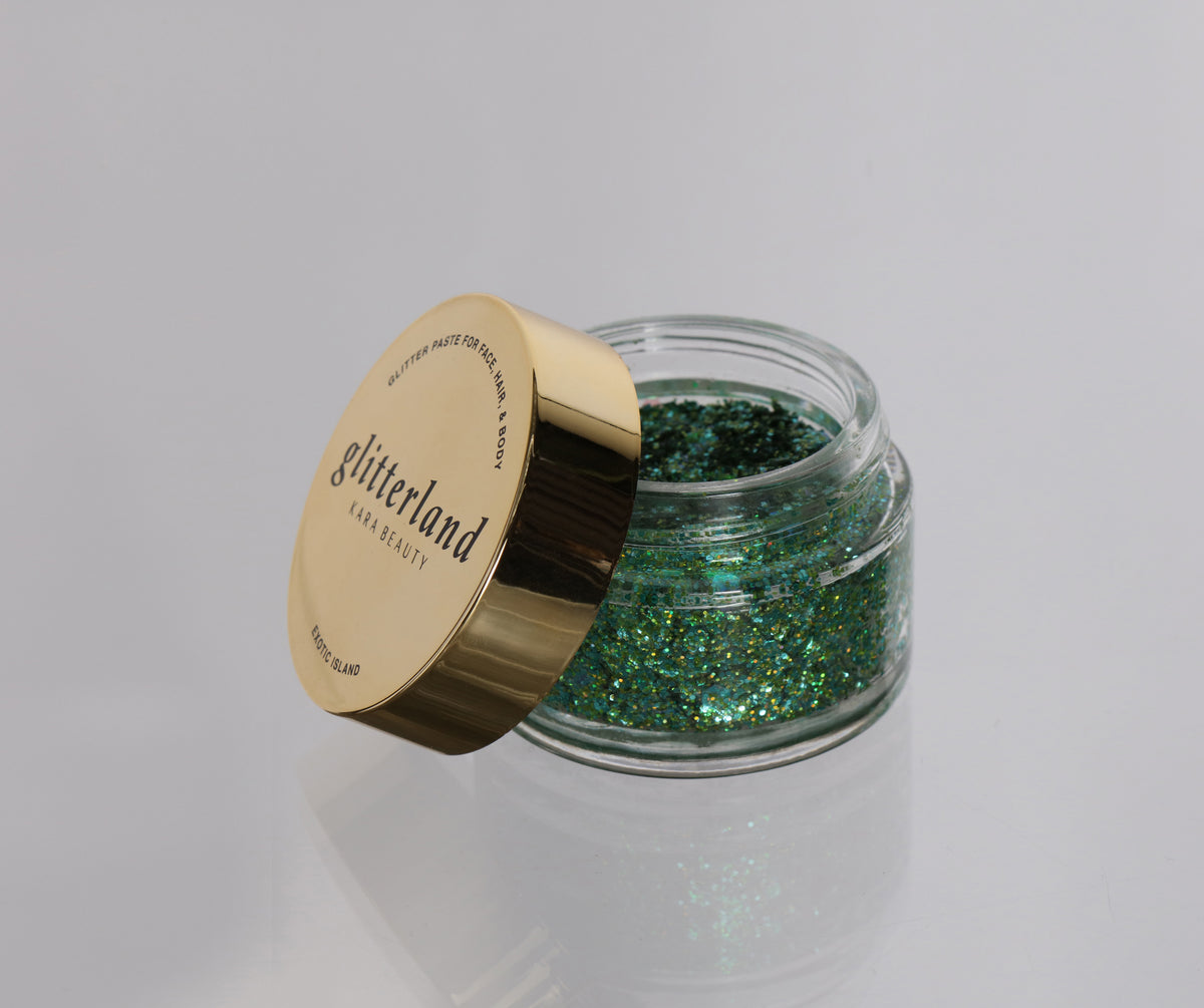 Halloween Green Glitter Paste