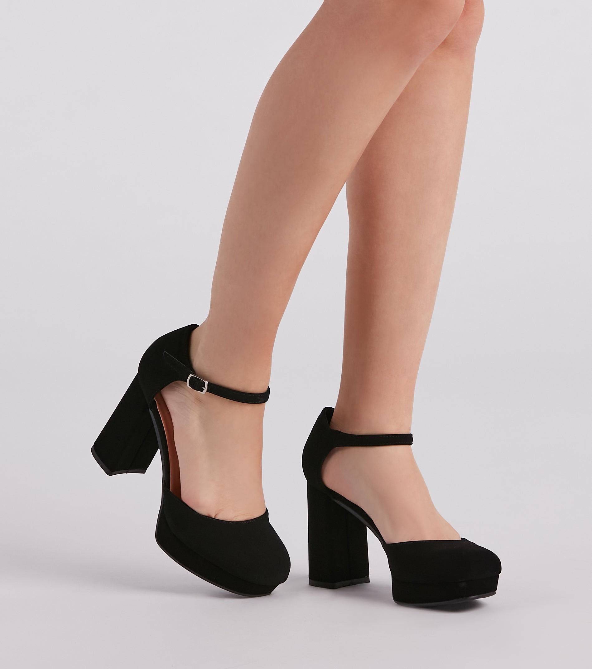 Women Platform Pumps Back Zip Round Toe High Heels Sandals Chains Shiny  Shoes | eBay