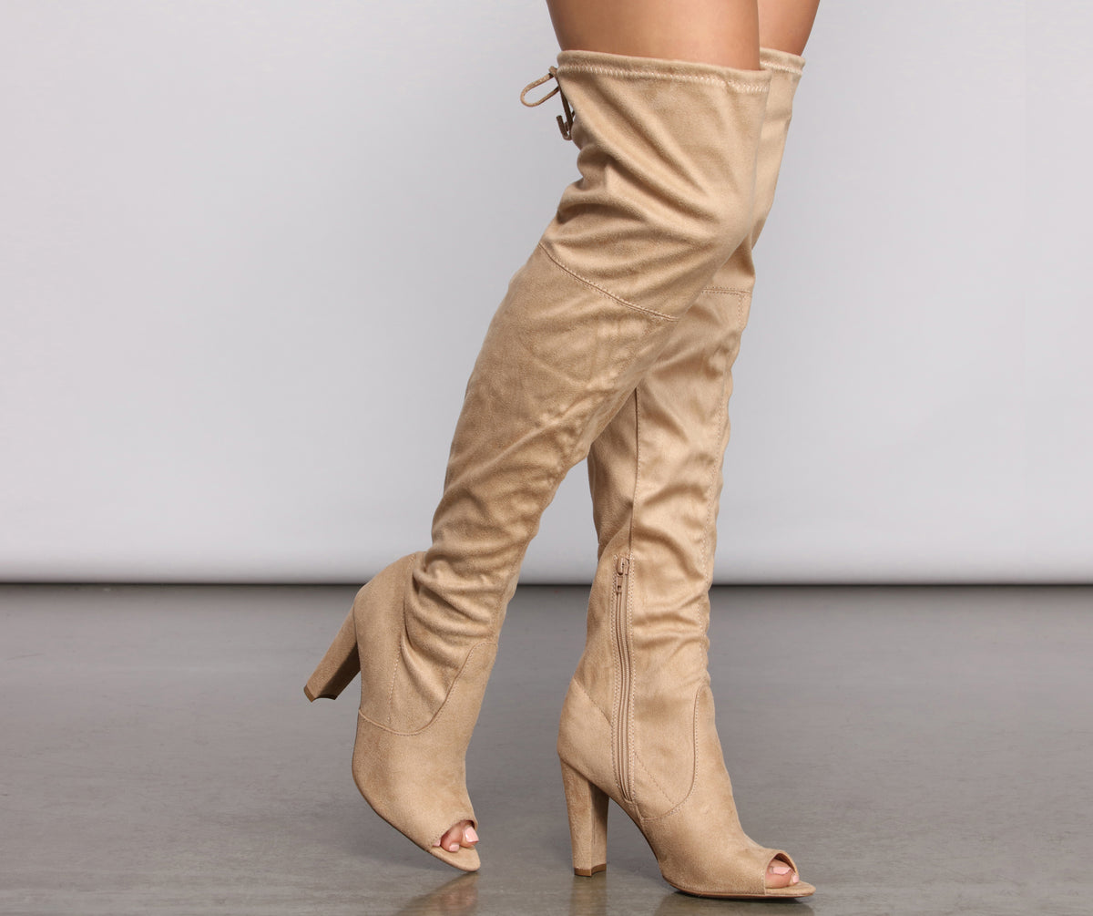 Brian atwood over the best sale knee boots