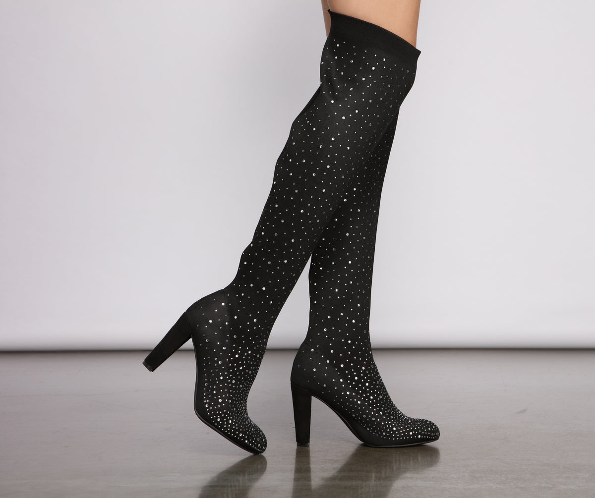 Like Magic Over The Knee Boots