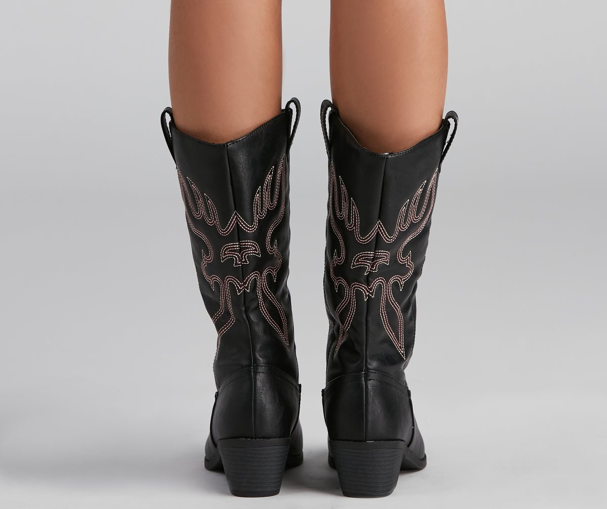 A Little Bit' Country Western Boots