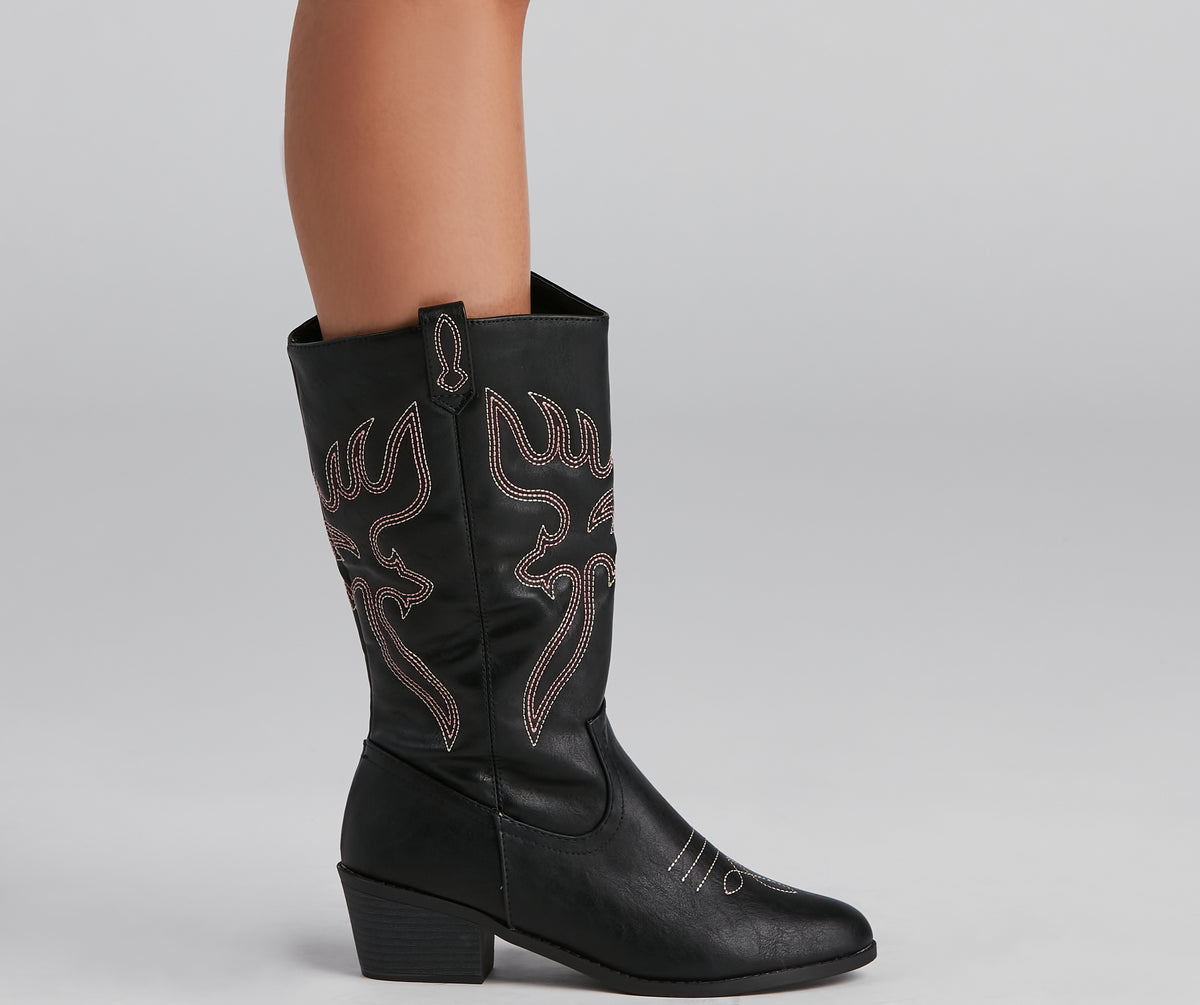 A Little Bit' Country Western Boots