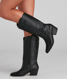 Country Girl Western Boots is a trendy pick to create 2023 concert outfits, festival dresses, outfits for raves, or to complete your best party outfits or clubwear!