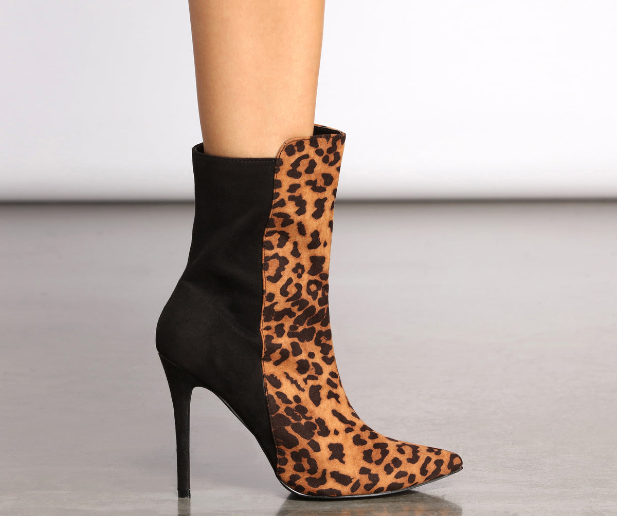 On Point 50 and Leopard Stiletto Booties