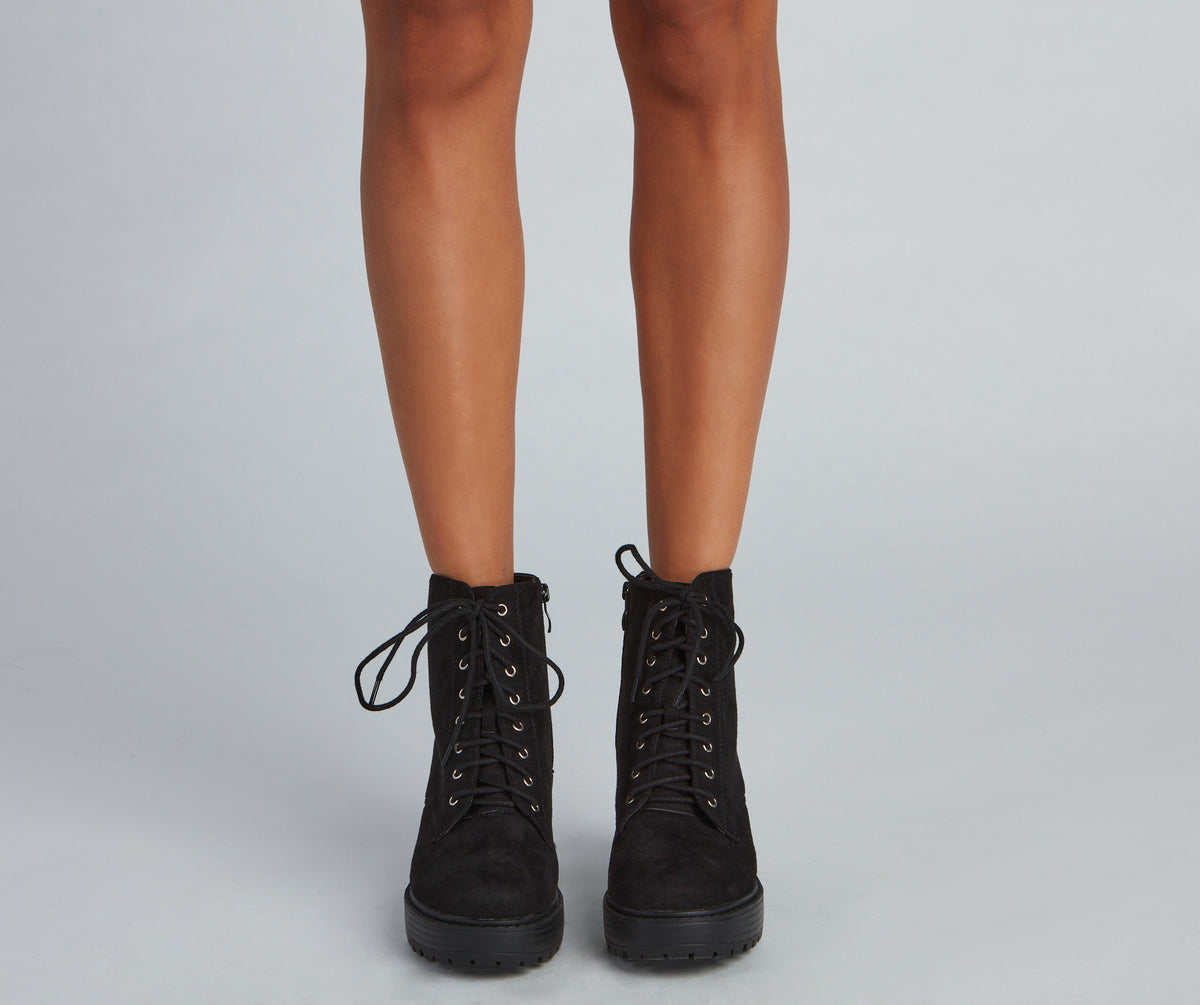 Lug Life Combat Boots