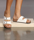 Totally Grounded Two-Strap Sandal
