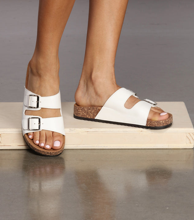 Totally Grounded Two-Strap Sandal