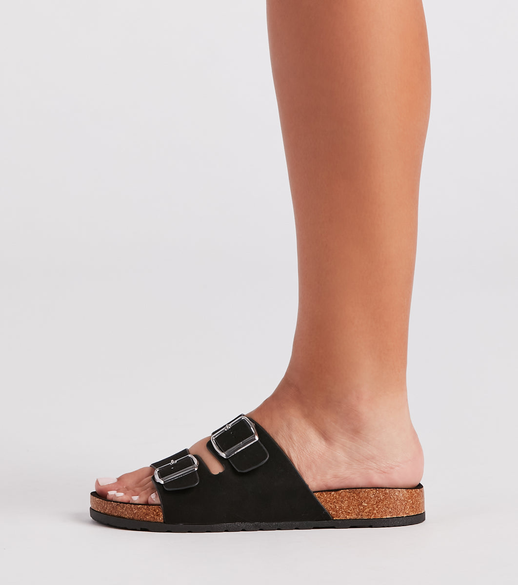 Trendy Must-Have Buckle-Strap Sandals